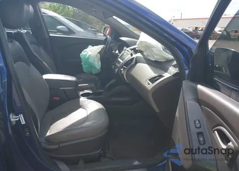 2010 Hyundai Tucson Limited from USA, damaged, VIN KM8JU3ACXAU042667